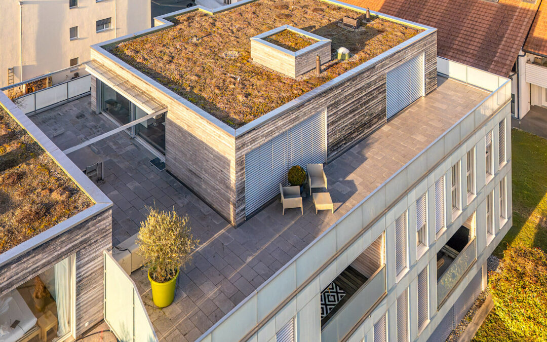 Penthouse-Feeling pur: Ihr neuer Logenplatz über den Dächern von Möhlin!