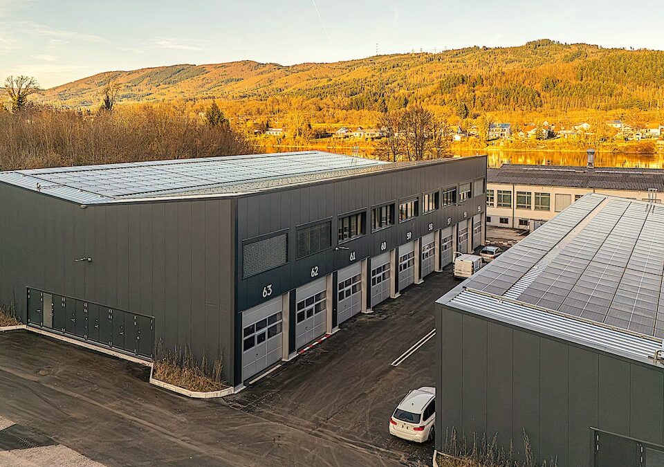 Neubauprojekt Gewerbeboxen zu vermieten