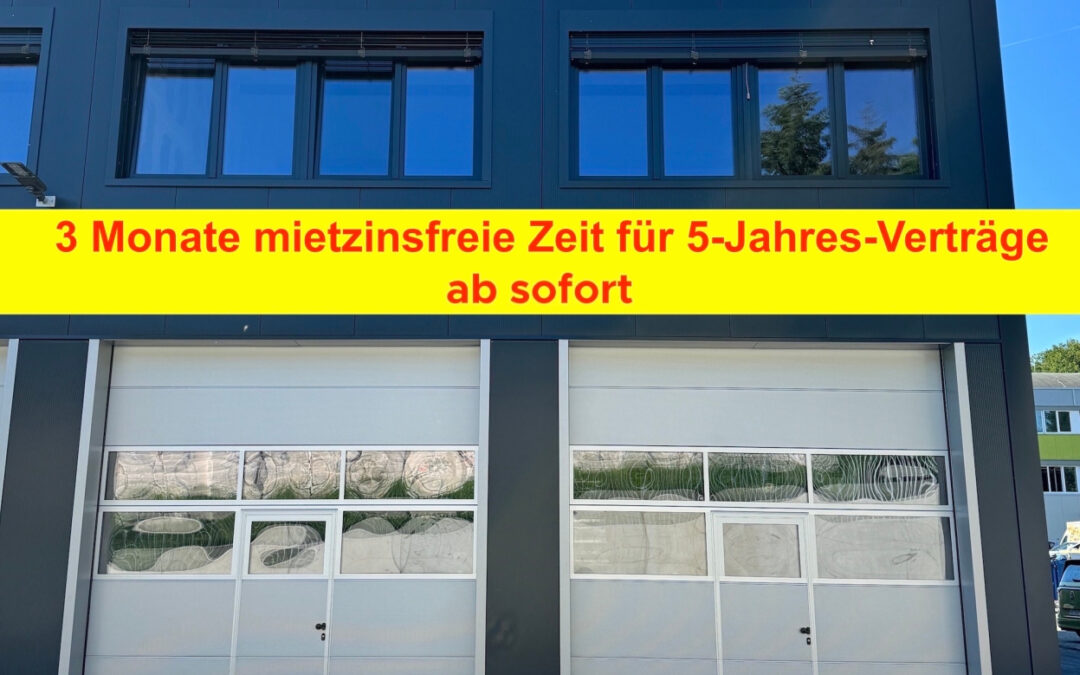 Platzt Ihr Lager aus allen Nähten? Oder suchen Sie den perfekten Raum für Ihr Gewerbe? 🏗️📦
